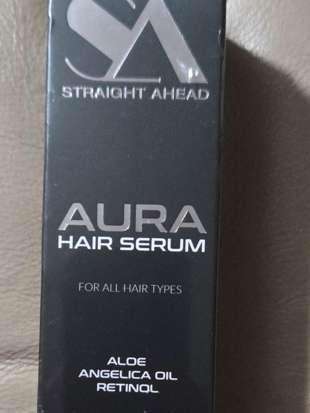 Aura Hair Serum – Black | Nourishing Leave-In Treatment